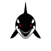 Schwertwal-Maskottchen Sport-Gaming-Logo