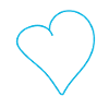 Electric Hand Heart Outline