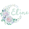 Aquarelle Couronne florale Eline