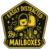 Easily Distracted By Mailboxes - Postman Post