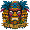 Tiki Time Masks Trio