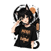 Neko Nachtkatze Shirt
