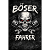 Böser Fahrer Skull