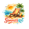 Sommerzeit im Liegestuhl