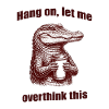 Hang on Alligator with Coffee