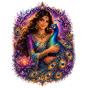 Mystical Peacock Princess