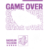 Game Over Bachelor Party Design