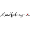 Mindfulness cute Logo with a Heart