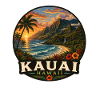 Kauai Hawaii Island Volcano Beach Vacation