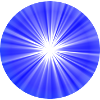 Blauer Sonnenkreis
