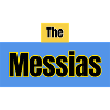 Der Messias-Typografie-Blau