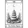 The Pebble Pilgrim | Tarot Card Nature