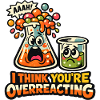 Laboratory caricature: Overreaction
