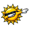 Dabbing Sun