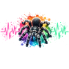 Black Tarantula Heart Line