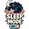 SLEEP MODE ON Cat