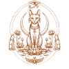 Bastet Lotus Cat