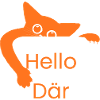 Hello Där: Playful Orange Cat