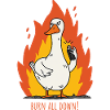 Flame Duck burns everything down!