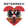Austria Flag Eagle Patriotic Fan Pride