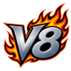 V8 Flame Emblem