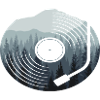 Disque vinyle Nature Forest