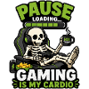 Gaming Is My Cardio – Pause Loading