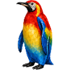 Macaw Penguin – Low Poly Art