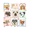 Cute Dog Portraits Frames