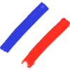 France Flag - Stripes