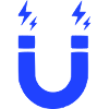 Blitzmagnet Kraftsymbol