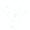 Atom Model Line Art