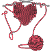 Ich liebe Häkeln oder Stricken