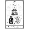 The Sticker Archivist | Tarot Card