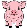 Pig Piggy Farmer Gift Farmer