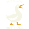 Low Stakes High Honk Duck Tee