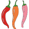 Chili Trio Illustration