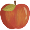 Hand-Painted Apple Gradient