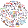 You Are Loved Ducks Circle