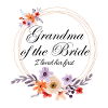 Oma der Braut Blumen-Hochzeitsgeschenk