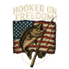 Hooked On Freedom Fishing American