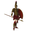 Greek hoplite from Ancient Greece