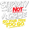 Stupidity Is Not a Crime Tee
