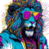 Leone Neonbrille