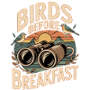 Birds before breakfast