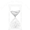 Everything Takes Time Hourglass