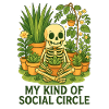 Funny Skeleton Plant Lover