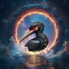 Stellar Ibis with Cosmic Ring