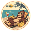 Gorilla Relaxing