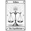 Libra | Tarot card zodiac sign